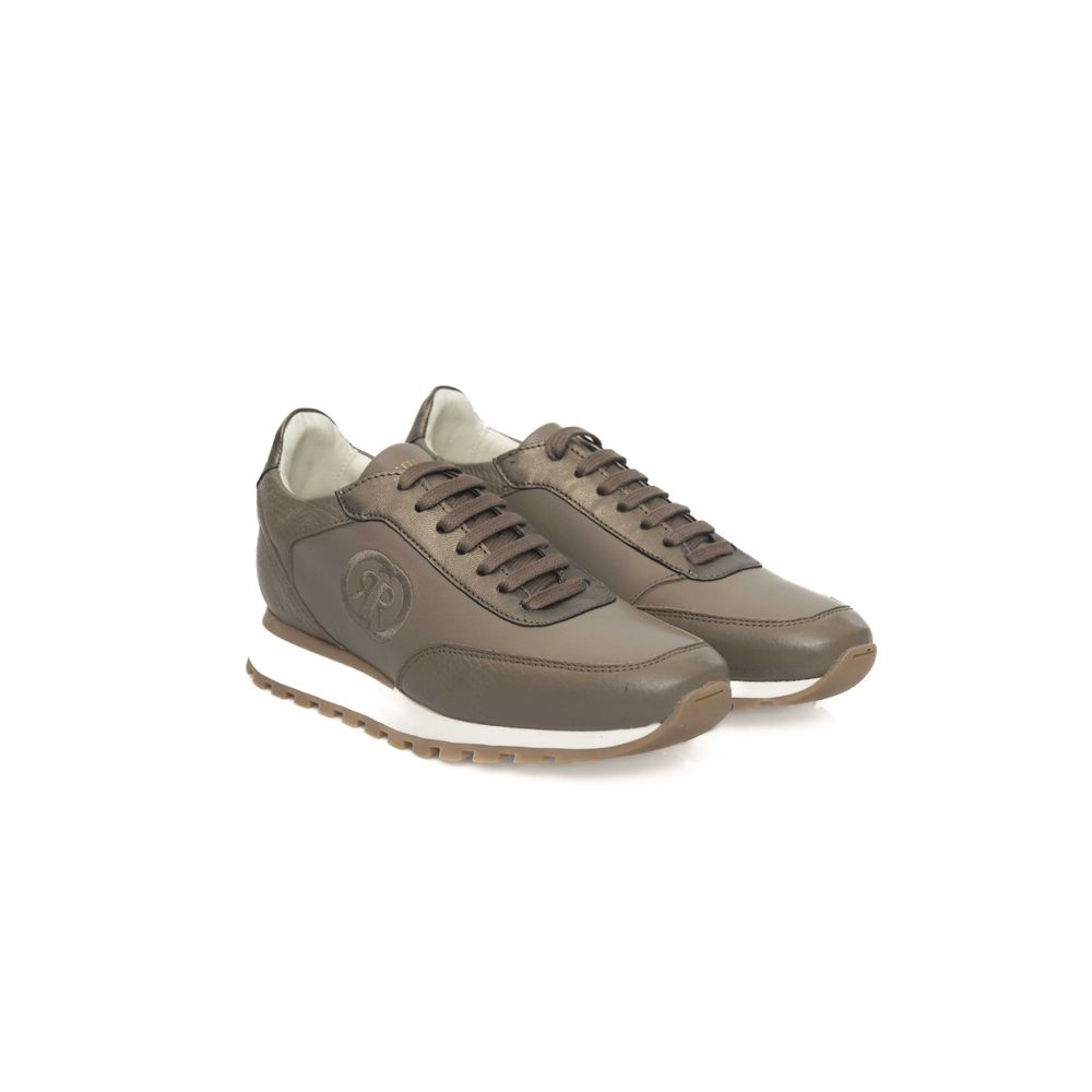 Cerruti 1881 Beige Cowhide Women Sneaker | Regal Royce