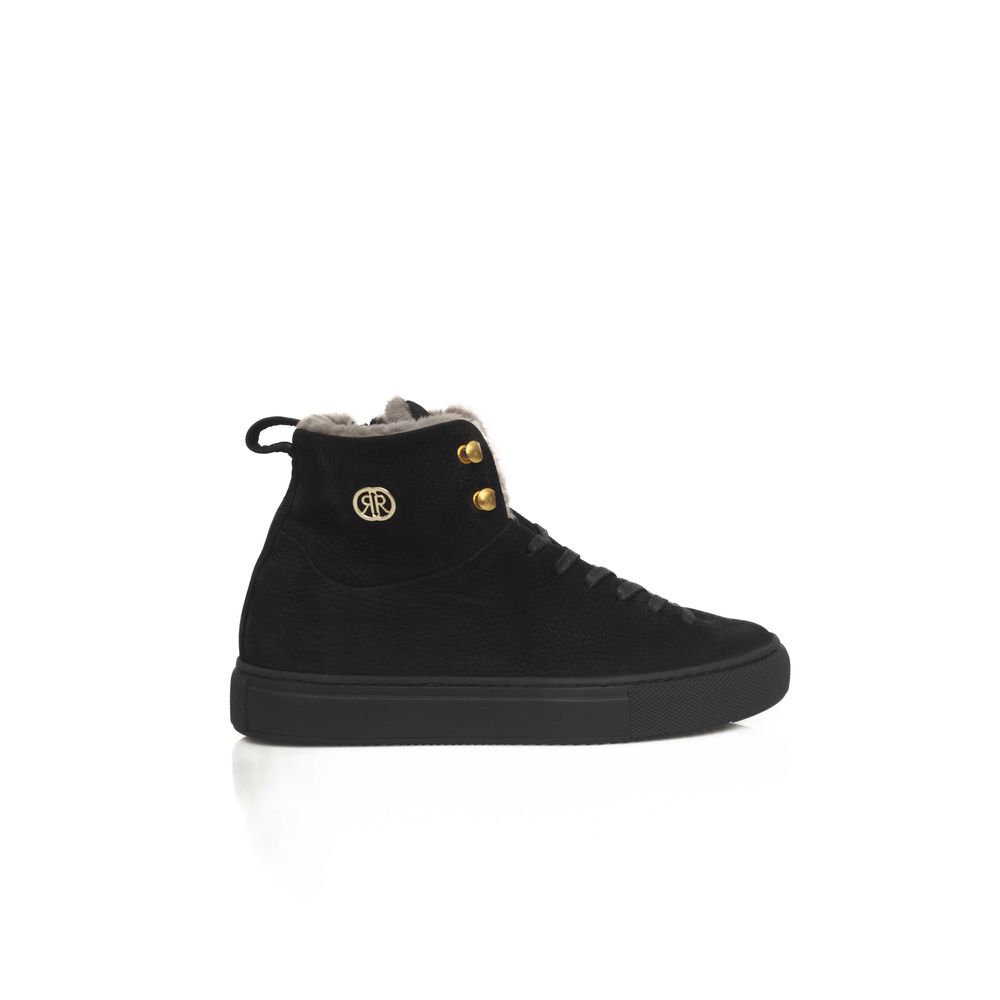 Cerruti 1881 Black Cowhide Women Sneaker | Regal Royce