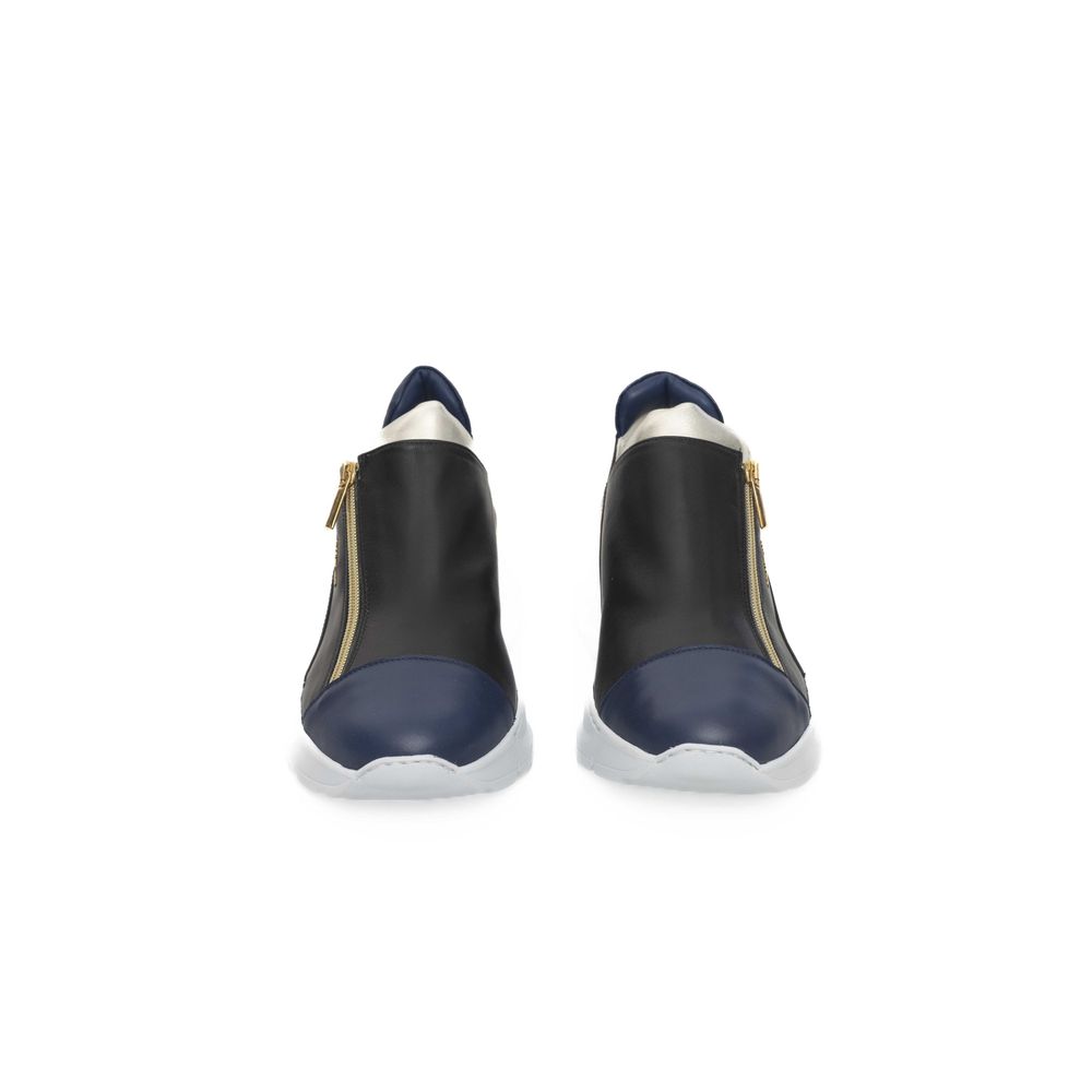 Cerruti 1881 Black Goatskin Women Sneaker | Regal Royce