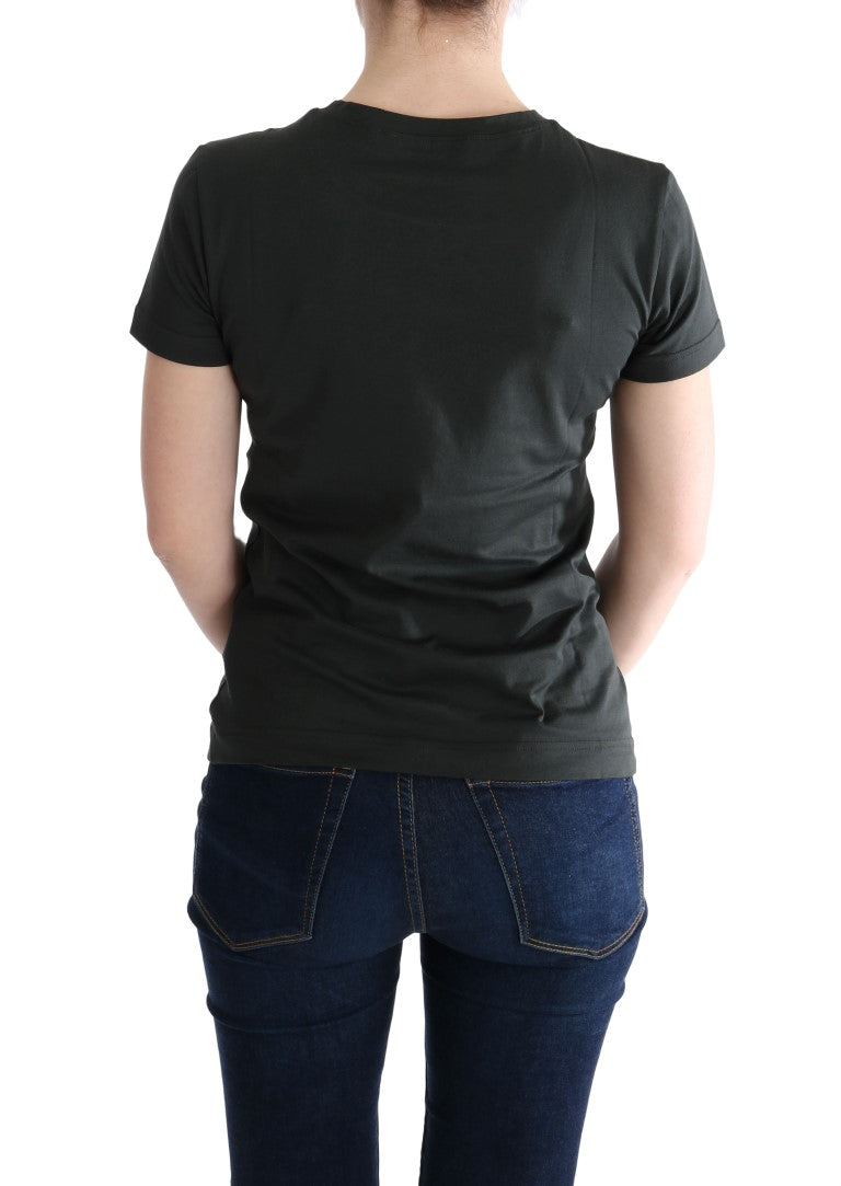 Dolce & Gabbana Green Cotton 2017 Motive T-Shirt | Regal Royce