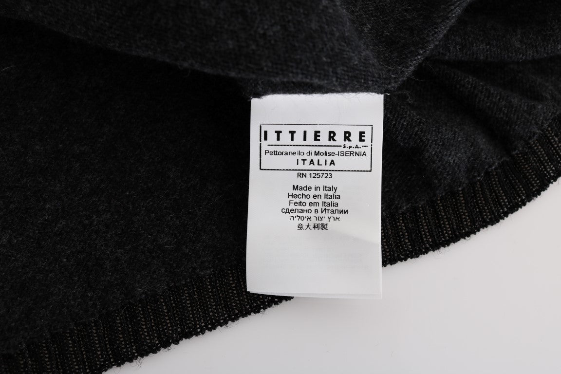 Costume National Gray Viscose Knitted Sweater | Regal Royce