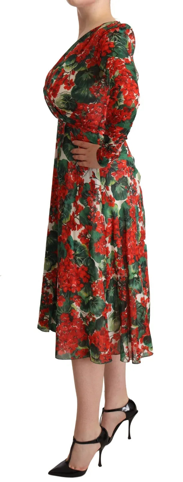 Dolce & Gabbana Multicolor Portofino-Print Shift Dress | Regal Royce