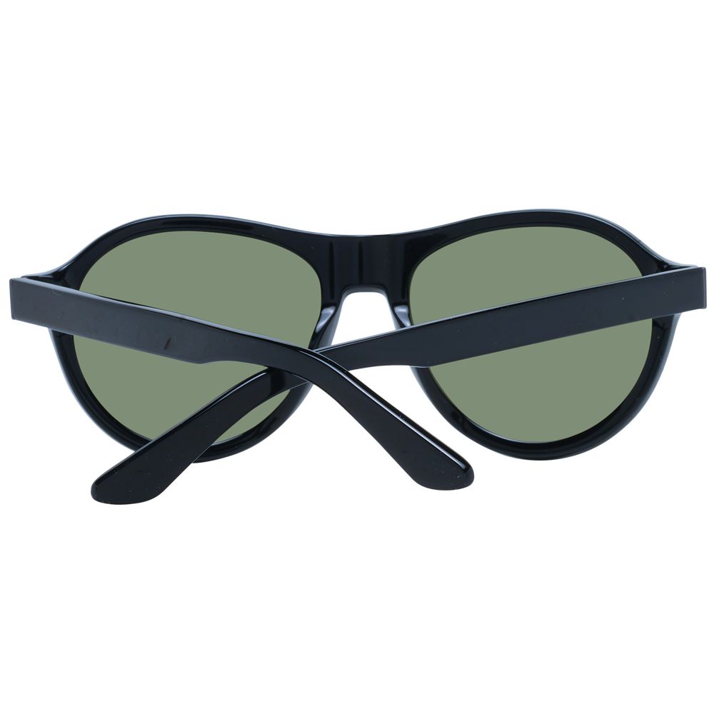 Serengeti Black Acetate Sunglasses | Regal Royce
