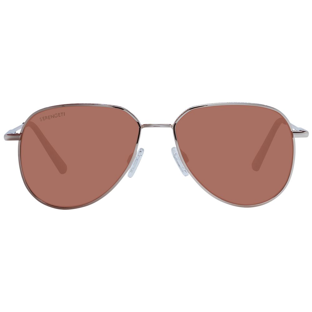 Serengeti Rose Gold Metal Sunglasses | Regal Royce