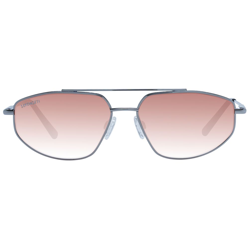 Serengeti Gray Metal Sunglasses | Regal Royce