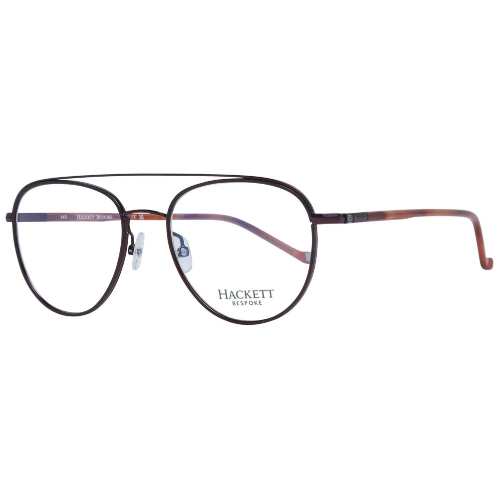 Hackett Brown Stainless Steel Glasses (Frames) | Regal Royce