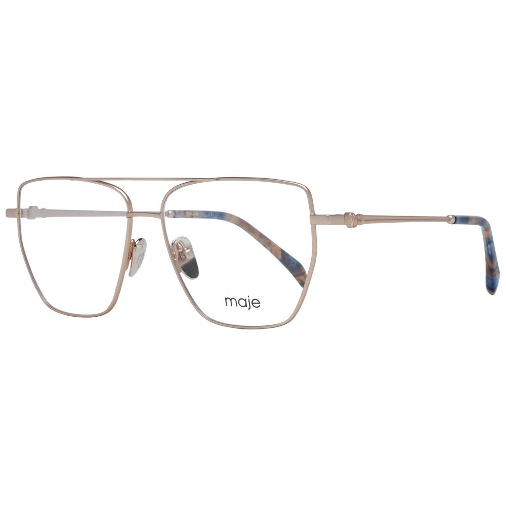 Maje Gold Metal Glasses (Frames) | Regal Royce