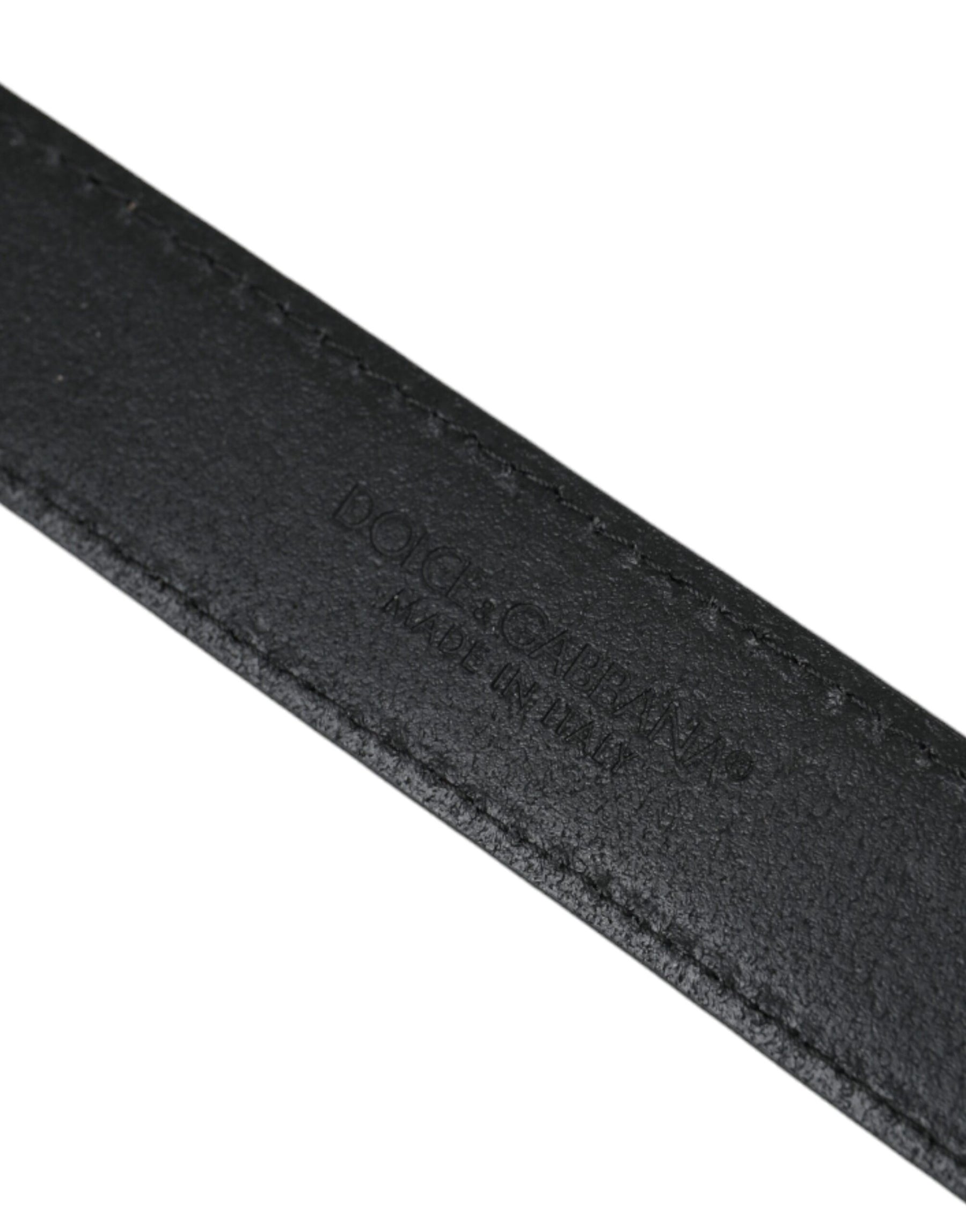 Dolce & Gabbana Beige Suede Leather Silver Buckle Belt Men | Regal Royce