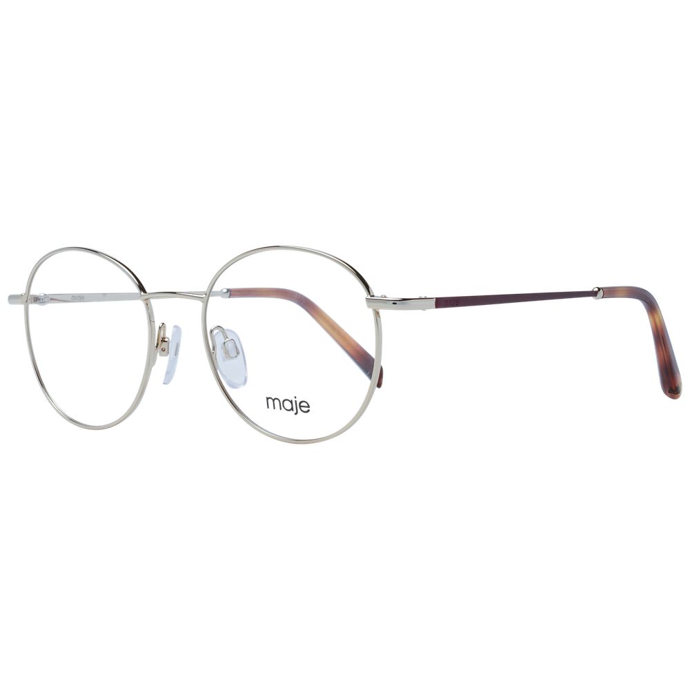 Maje Gold Stainless Steel Glasses (Frames) | Regal Royce