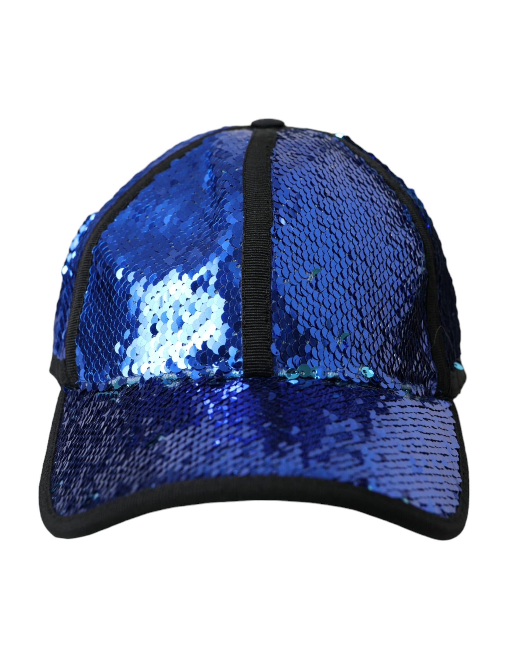 Dolce & Gabbana Royal Blue Sequin Baseball Hat Men | Regal Royce