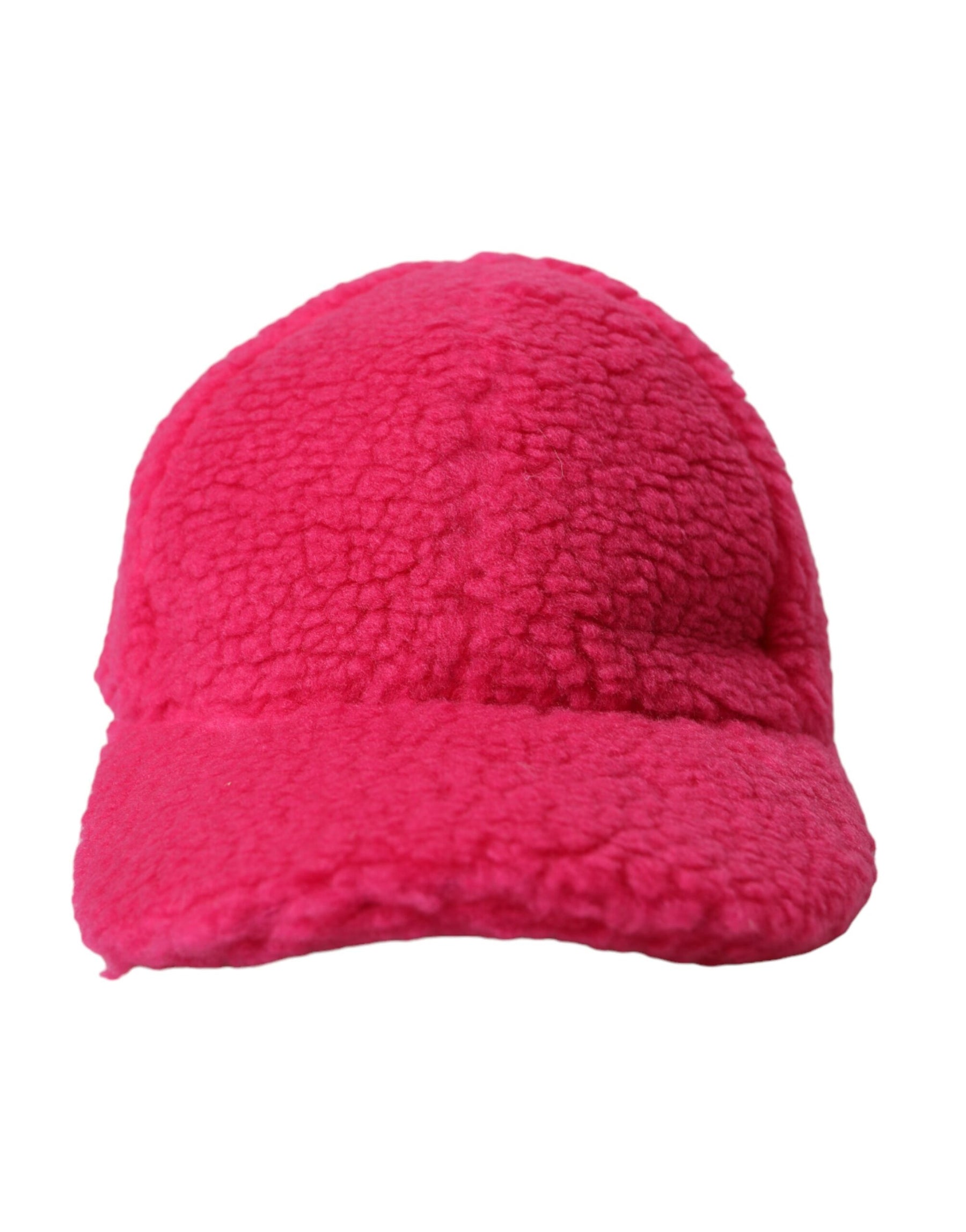 Dolce & Gabbana Pink Fleece Plush Baseball Hat Men | Regal Royce