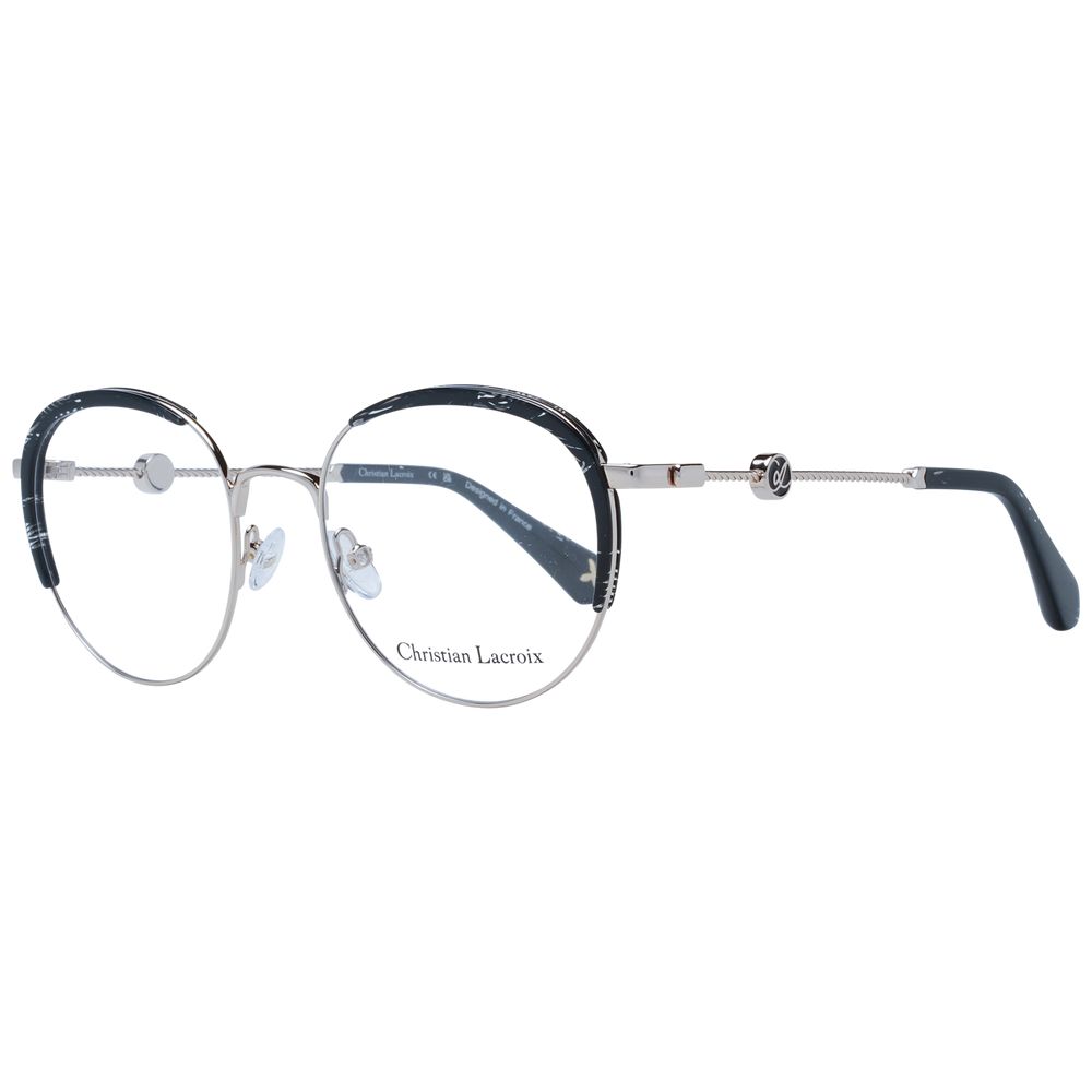 Christian Lacroix Black Metal Glasses (Frames)