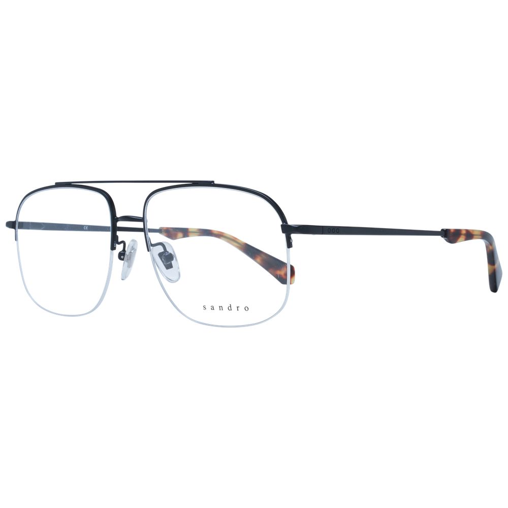 Sandro Black Metal Glasses (Frames) | Regal Royce
