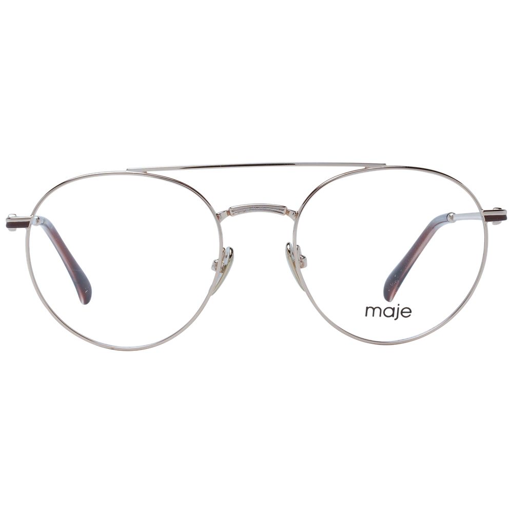 Maje Gold Metal Glasses (Frames) | Regal Royce