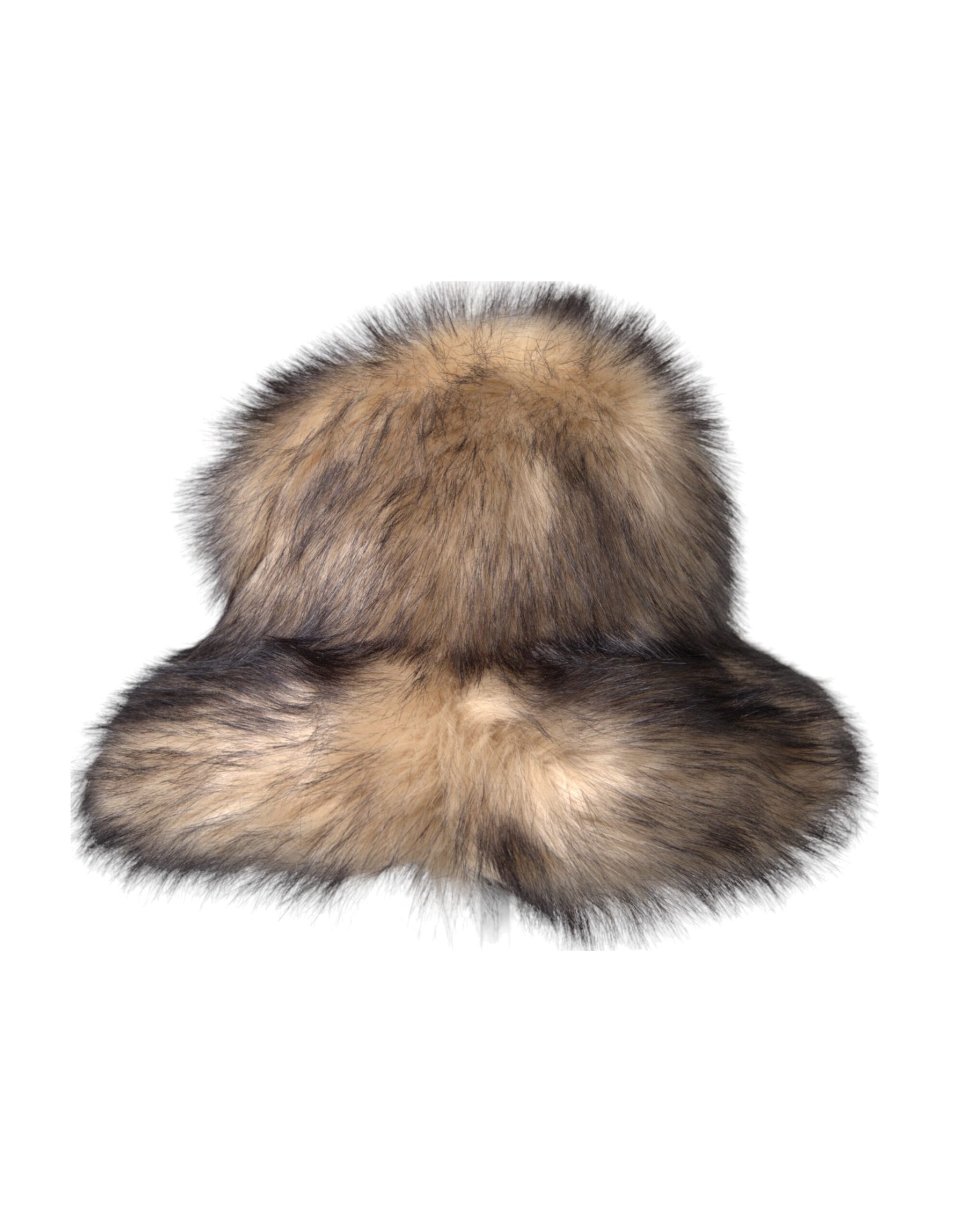 Dolce & Gabbana Brown Faux Fur Modacrylic Fedora Hat | Regal Royce