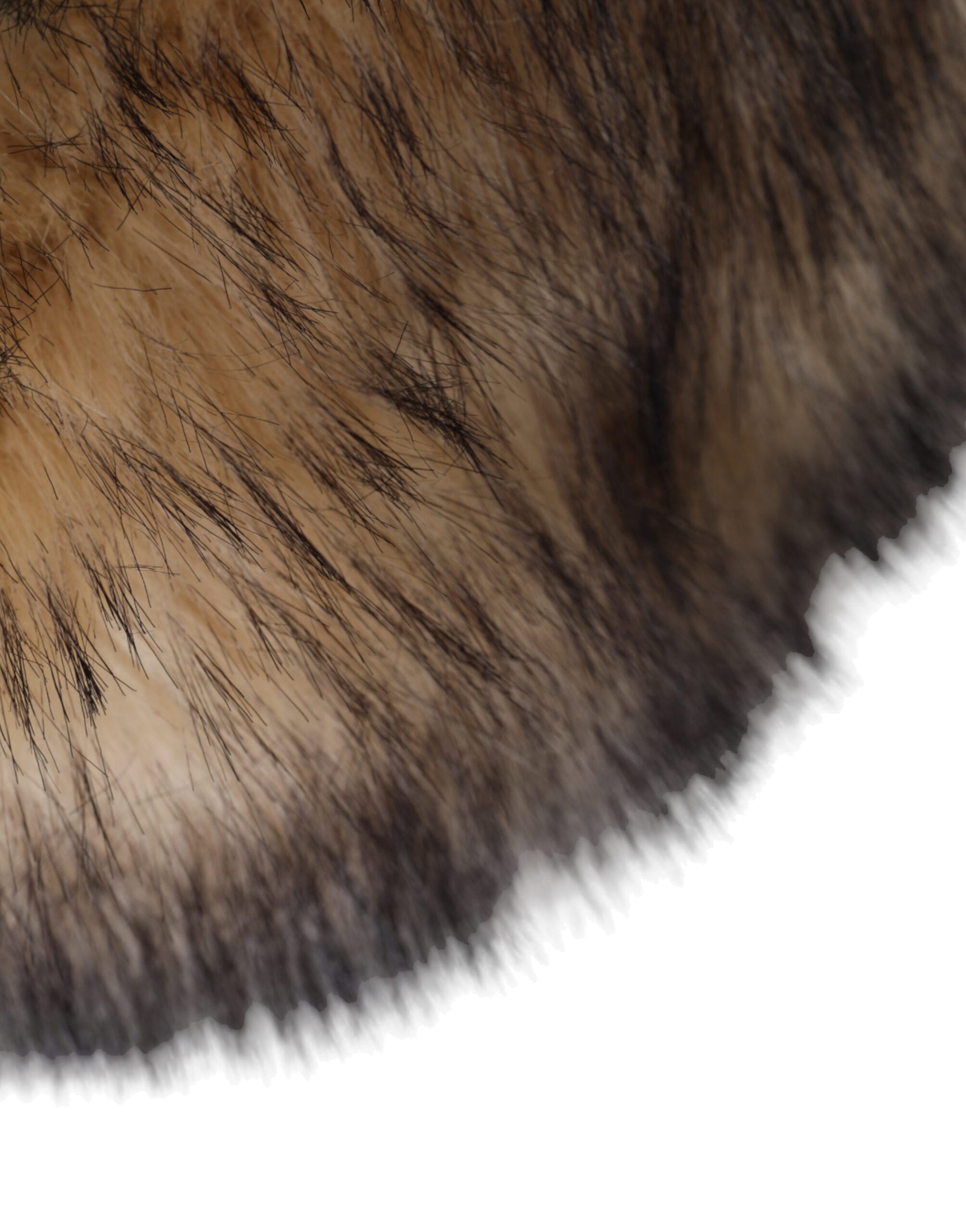 Dolce & Gabbana Brown Faux Fur Modacrylic Fedora Hat | Regal Royce