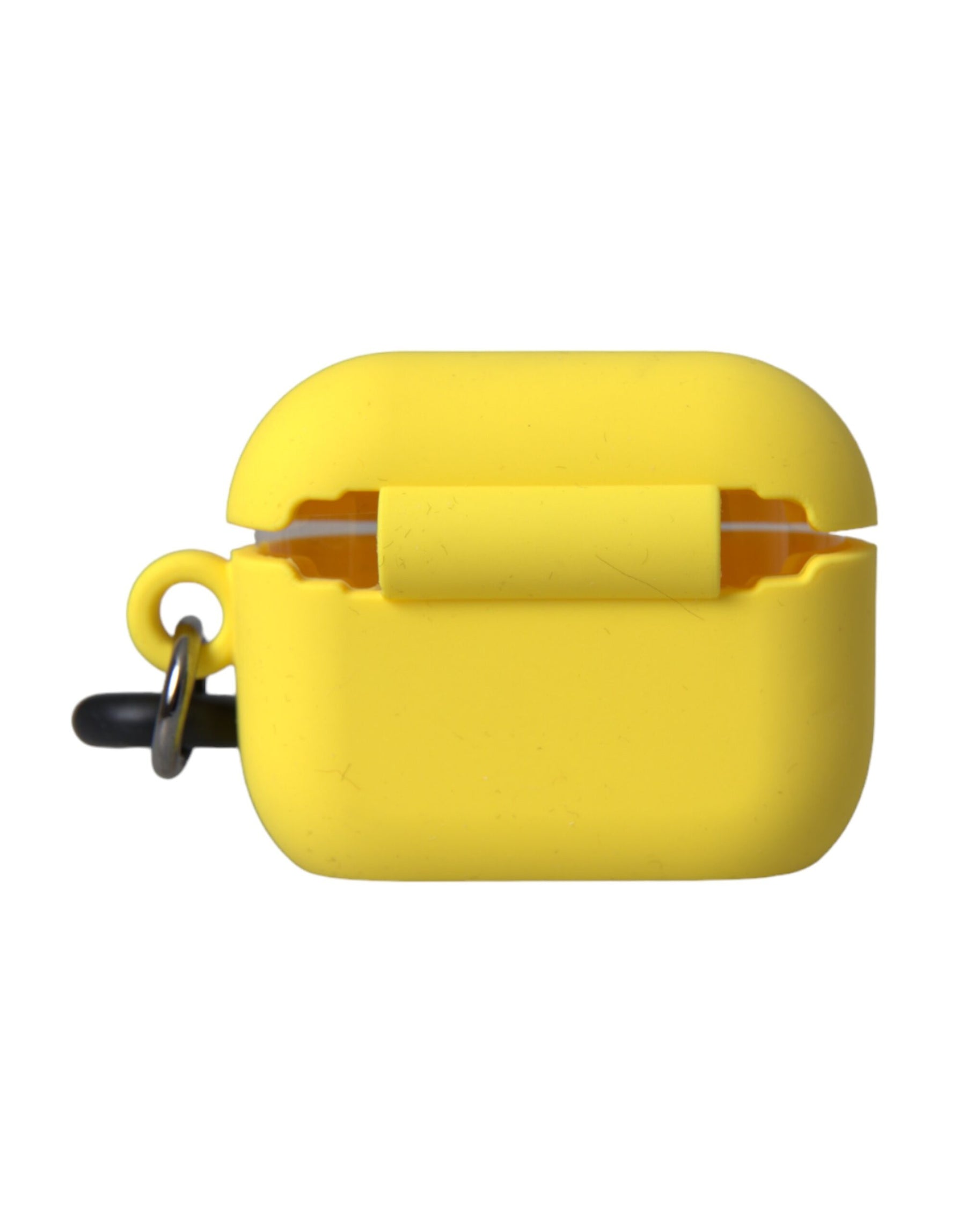 Dolce & Gabbana Yellow Silicone Logo Embossed Airpods Case | Regal Royce
