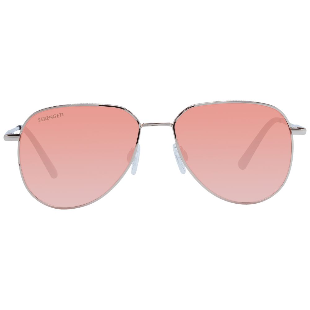 Serengeti Rose Gold Metal Sunglasses | Regal Royce