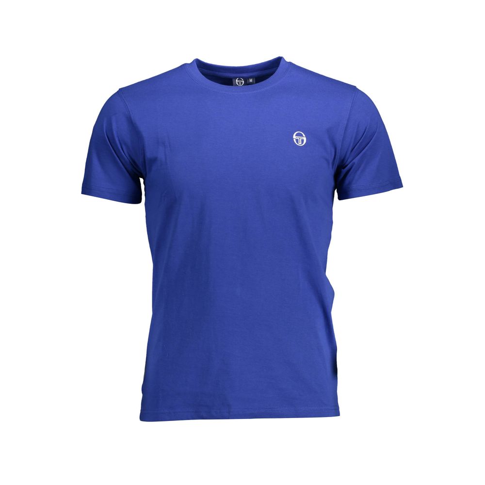Sergio Tacchini Blue Cotton T-Shirt | Regal Royce