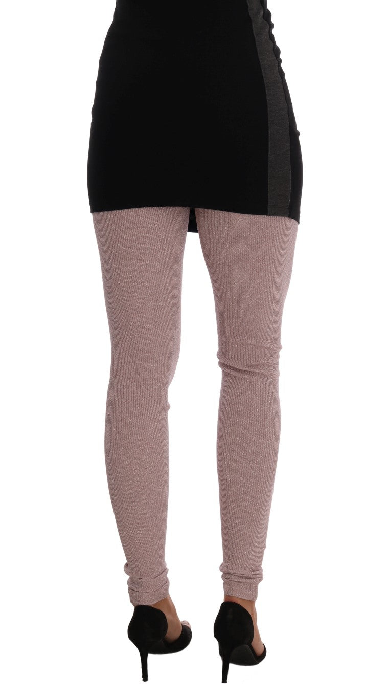Dolce & Gabbana Pink Stretch Waist Tights Stockings | Regal Royce