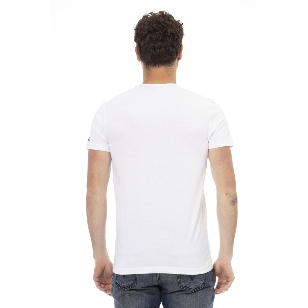 Trussardi Action White Cotton T-Shirt