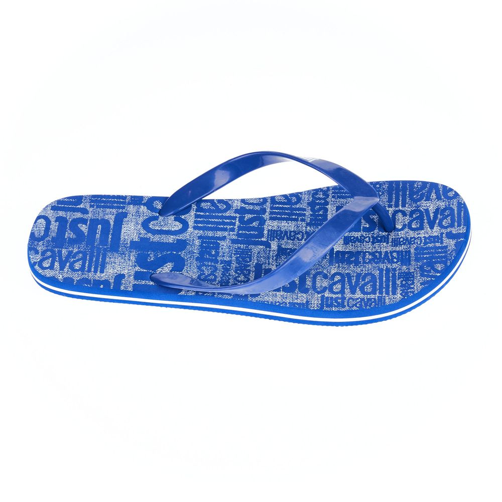 Just Cavalli Light Blue EVA Men Sandal | Regal Royce