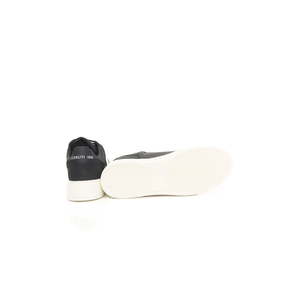 Cerruti 1881 Blue Cowhide Men Sneaker | Regal Royce