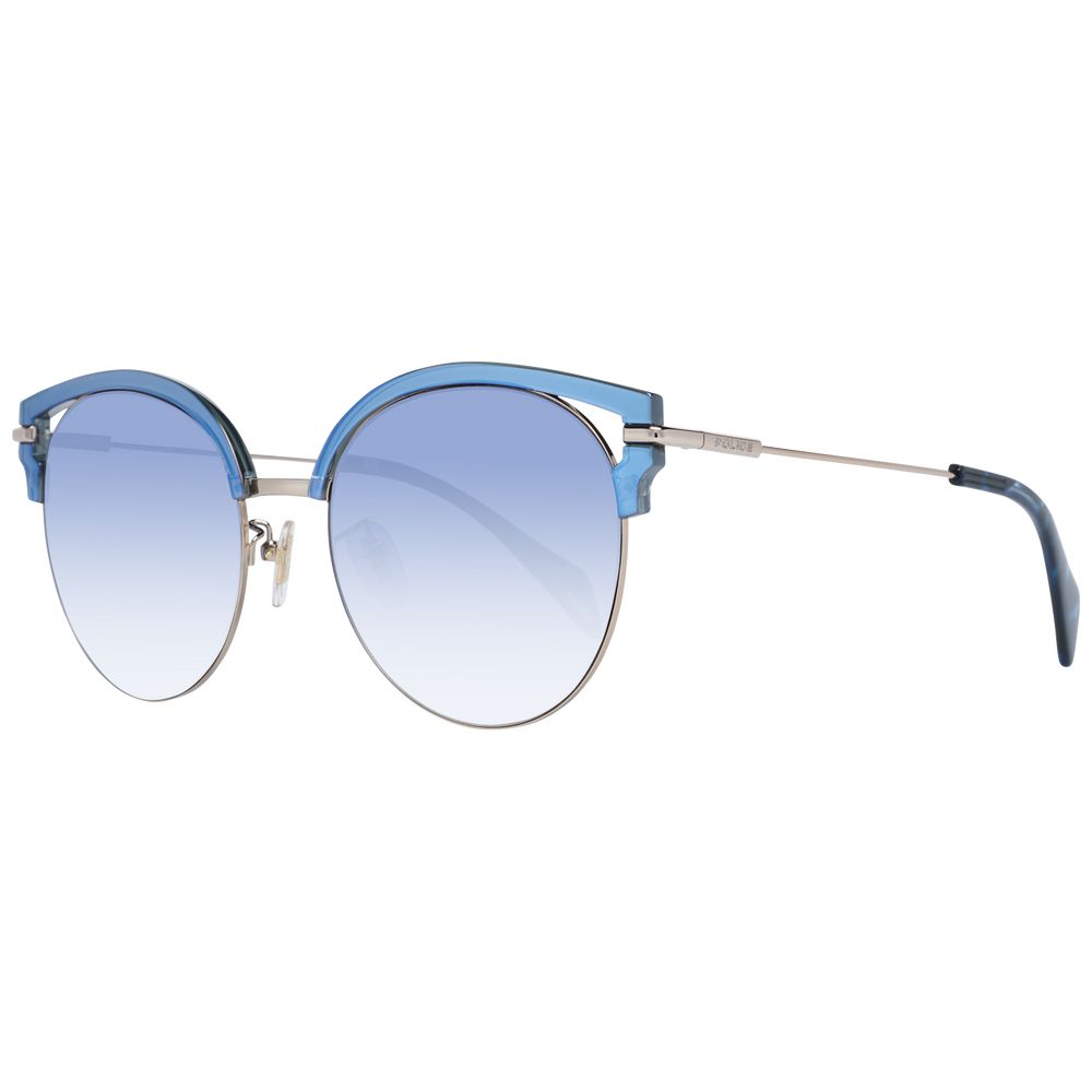 Police Blue Metal & Plastic Sunglasses | Regal Royce