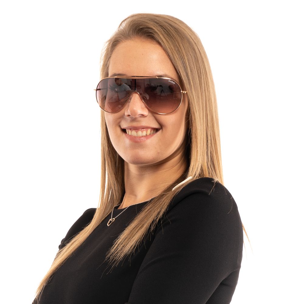 Guess Rose Gold Metal Sunglasses | Regal Royce