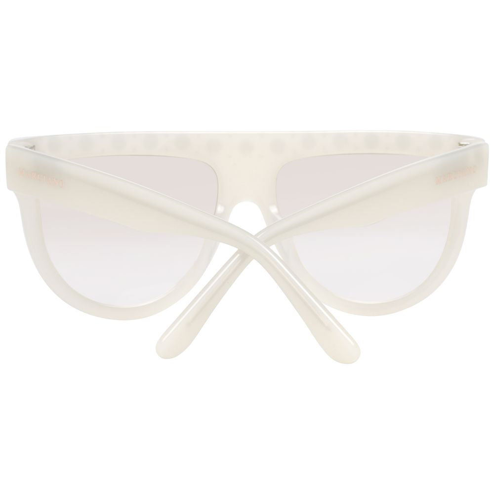 Marciano by Guess White Plastic Sunglasses | Regal Royce