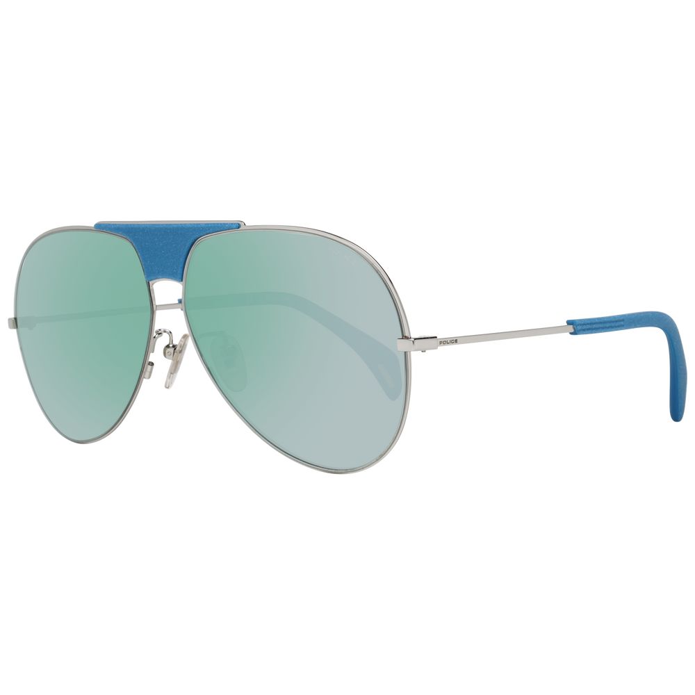 Police Blue Plastic Sunglasses | Regal Royce