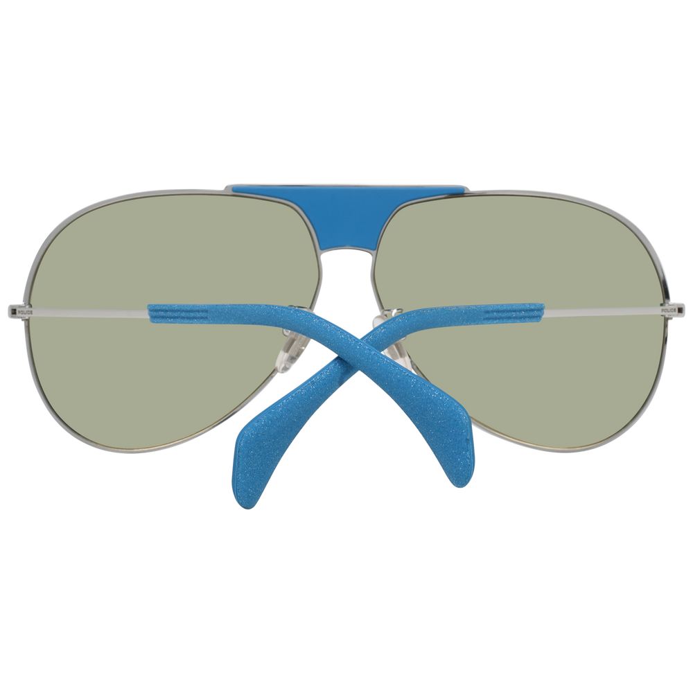 Police Blue Plastic Sunglasses | Regal Royce