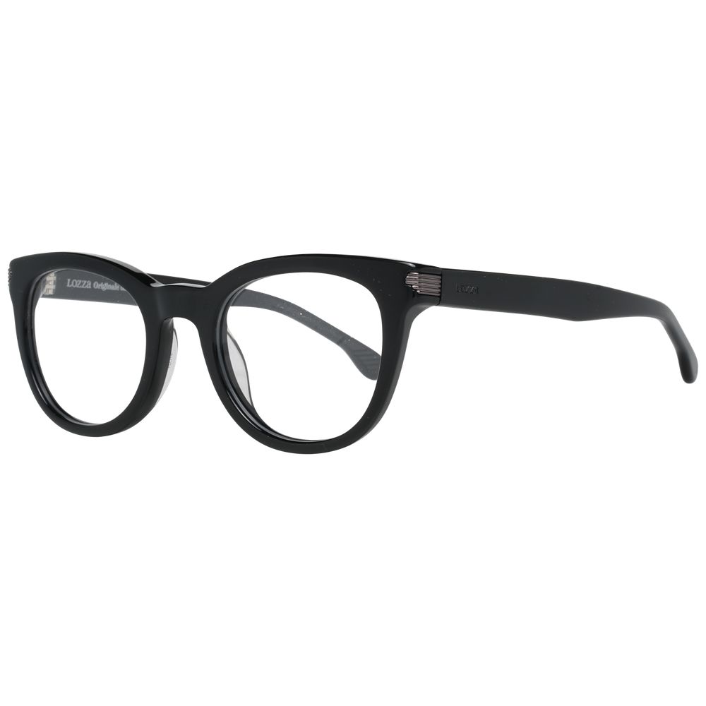 Lozza Black Plastic Glasses (Frames) | Regal Royce