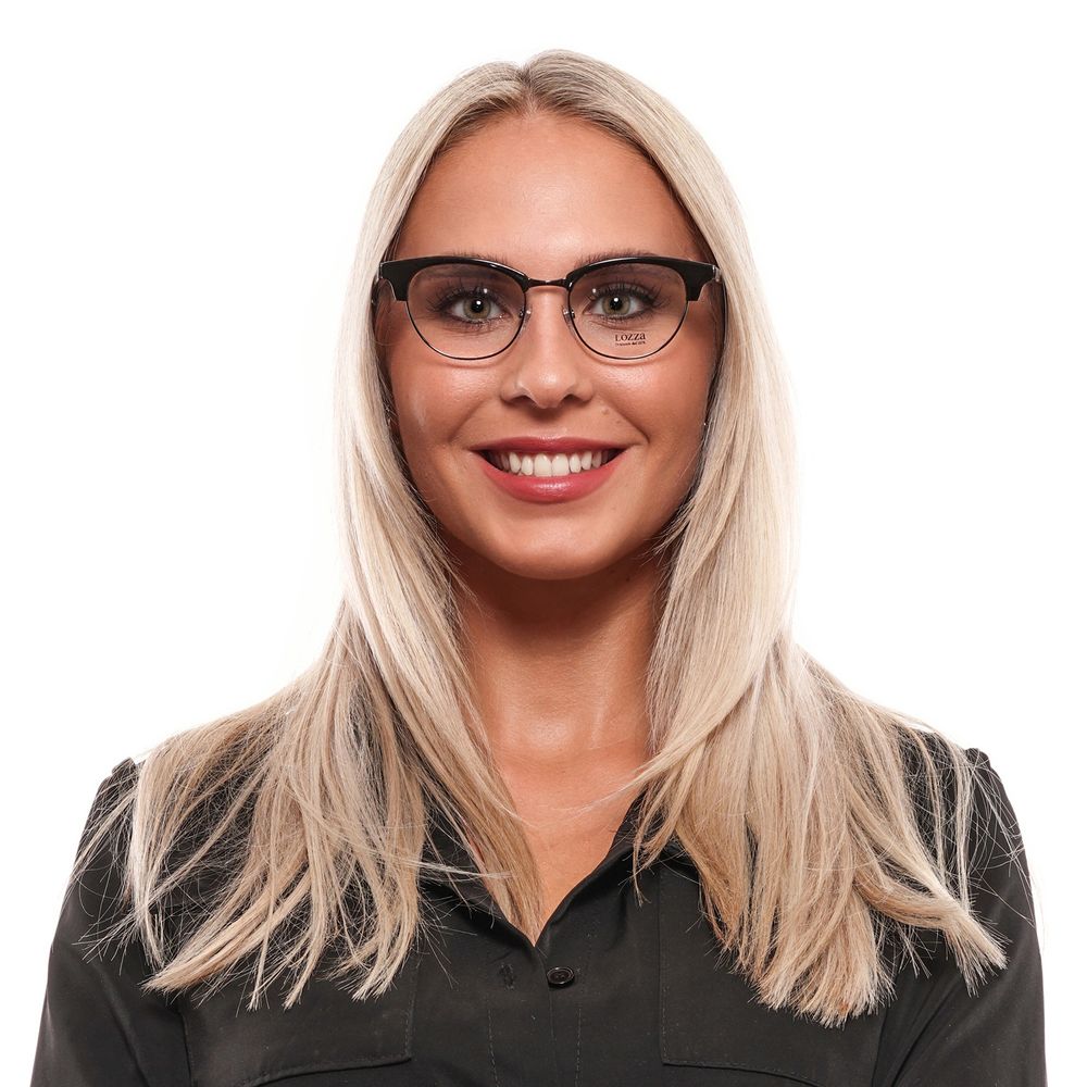 Lozza Black Plastic Glasses (Frames) | Regal Royce