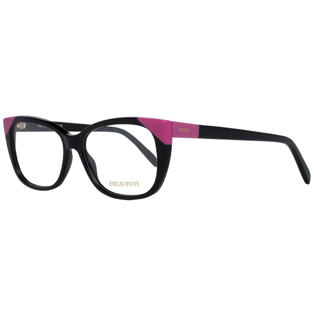 Emilio Pucci Black Plastic Glasses (Frames) | Regal Royce