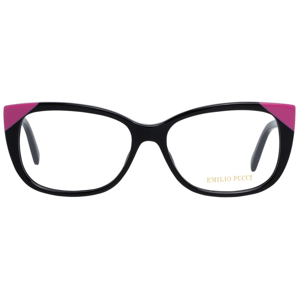 Emilio Pucci Black Plastic Glasses (Frames) | Regal Royce