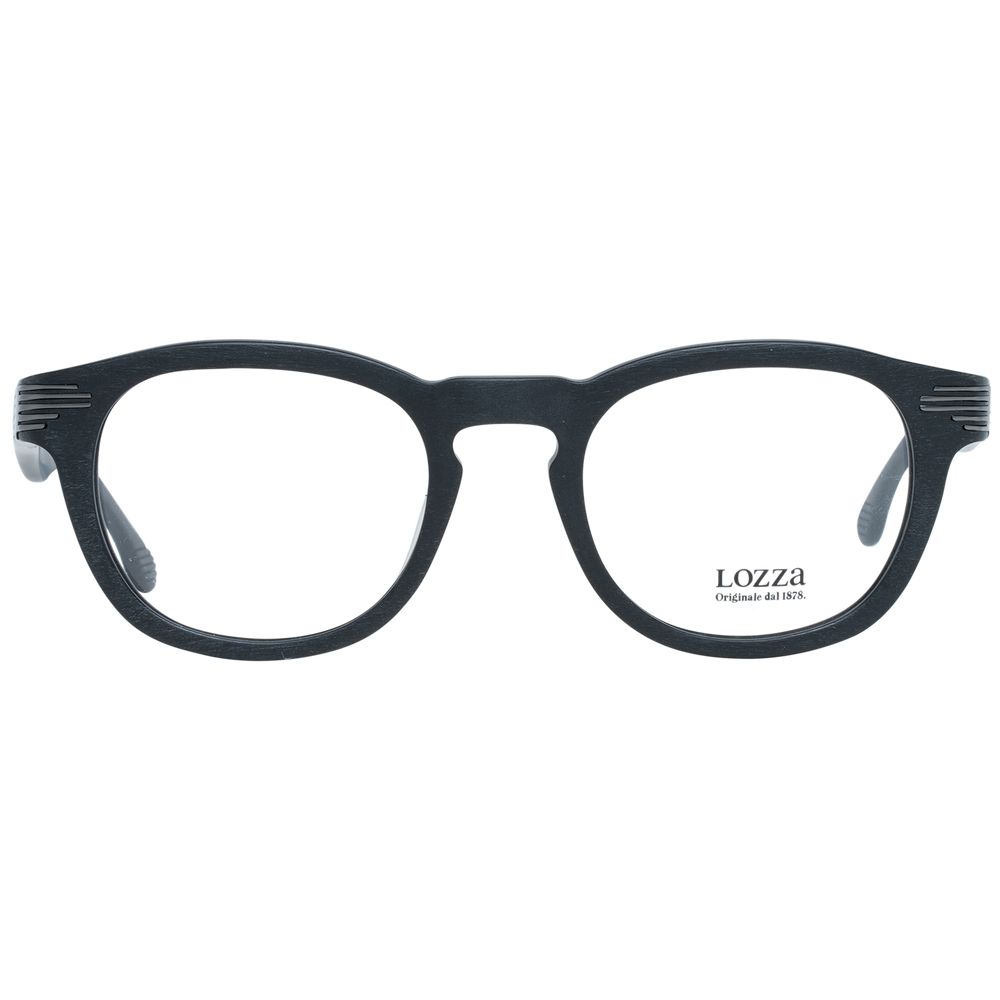 Lozza Black Plastic Glasses (Frames) | Regal Royce