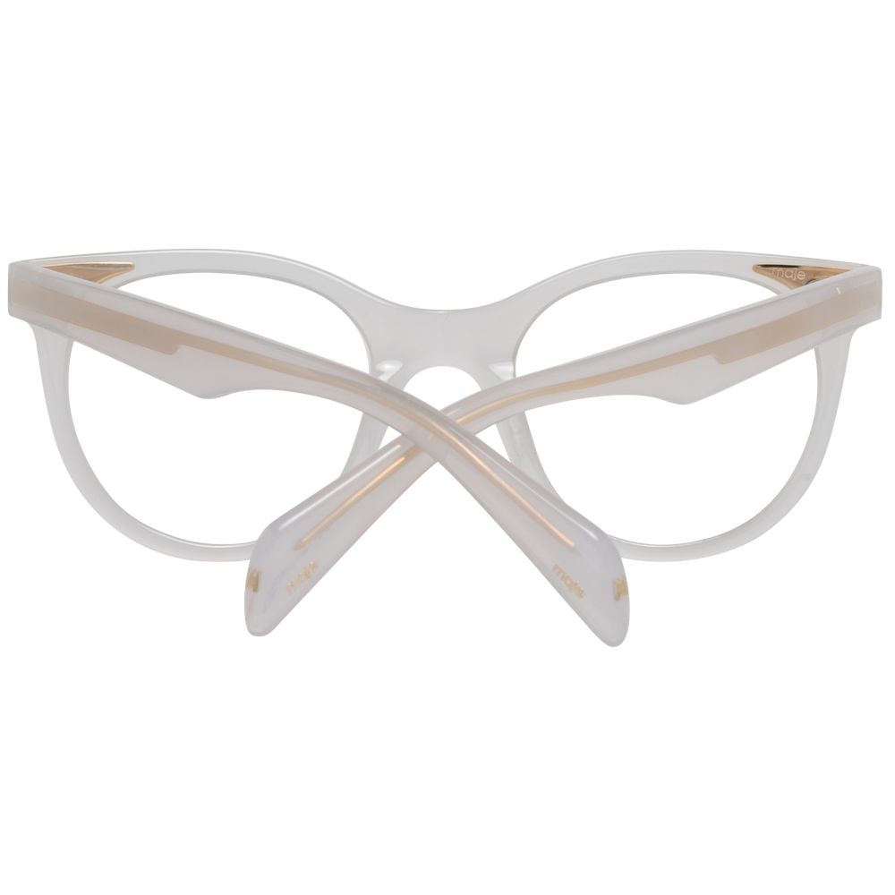 Maje White Plastic Glasses (Frames) | Regal Royce