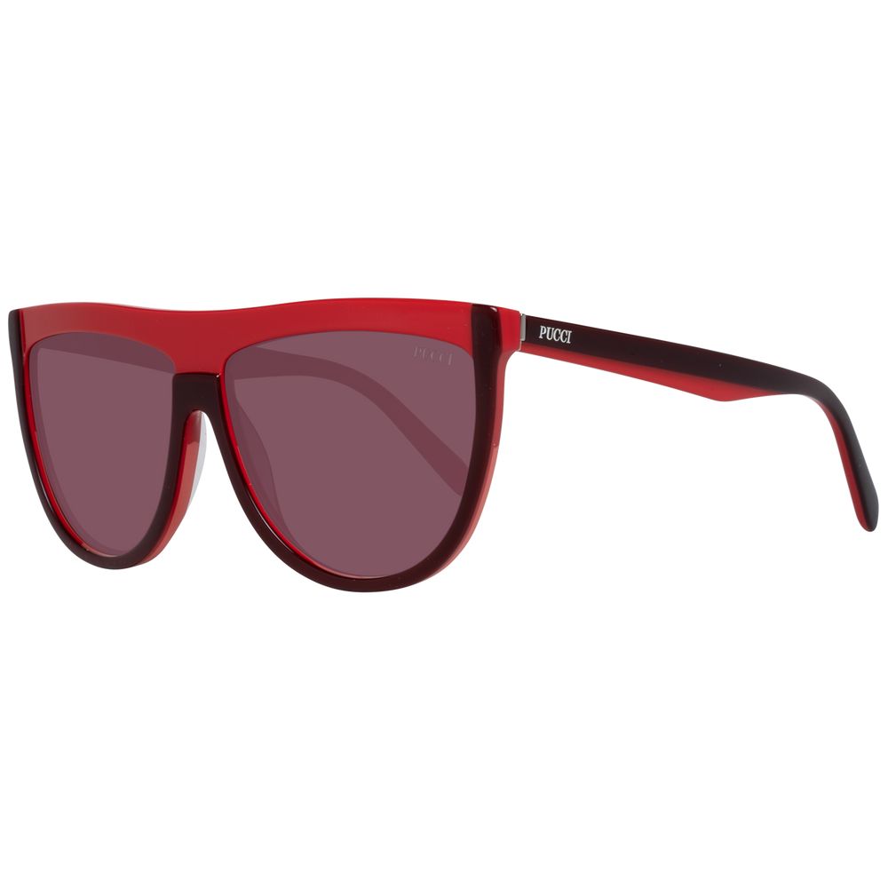 Emilio Pucci Burgundy Plastic Sunglasses | Regal Royce