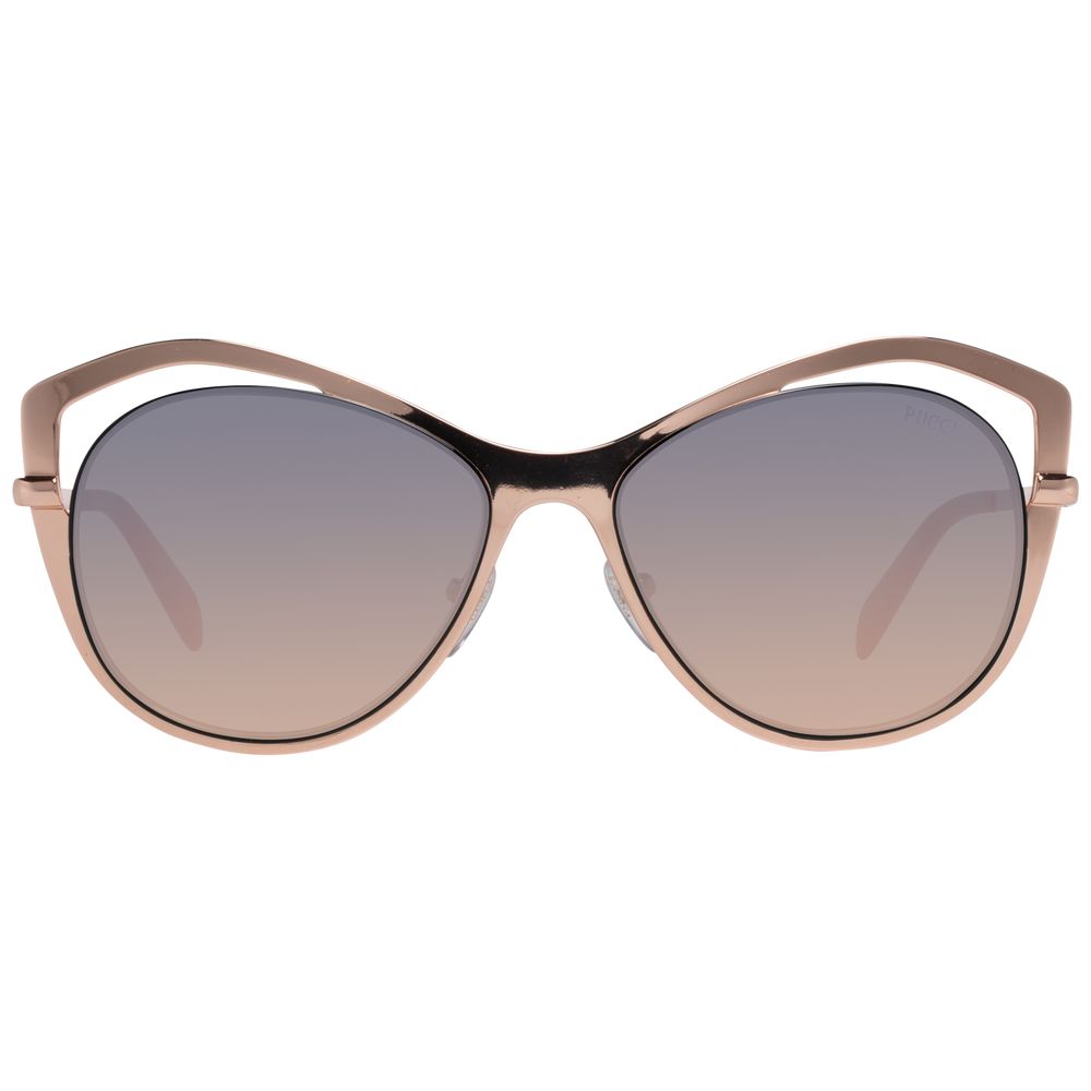Emilio Pucci Rose Gold Metal Sunglasses | Regal Royce