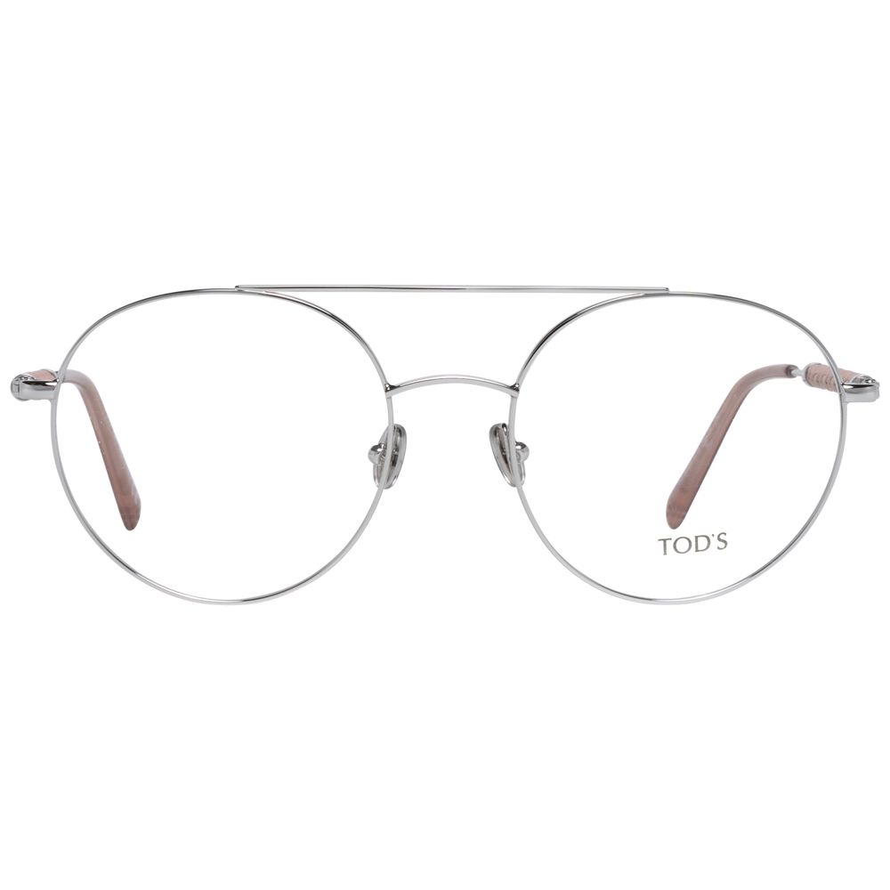Tod's Silver Metal & Leather Glasses (Frames) | Regal Royce