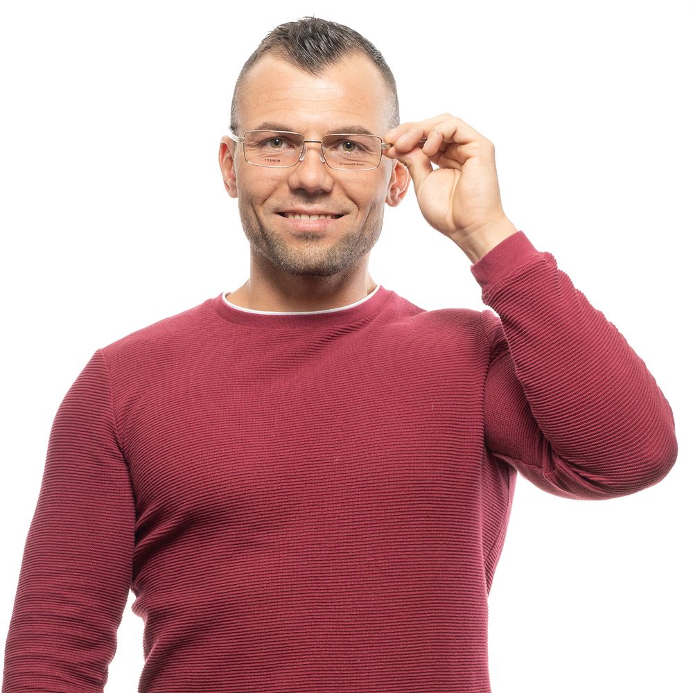 Ermenegildo Zegna Gold Titanium Glasses (Frames) | Regal Royce