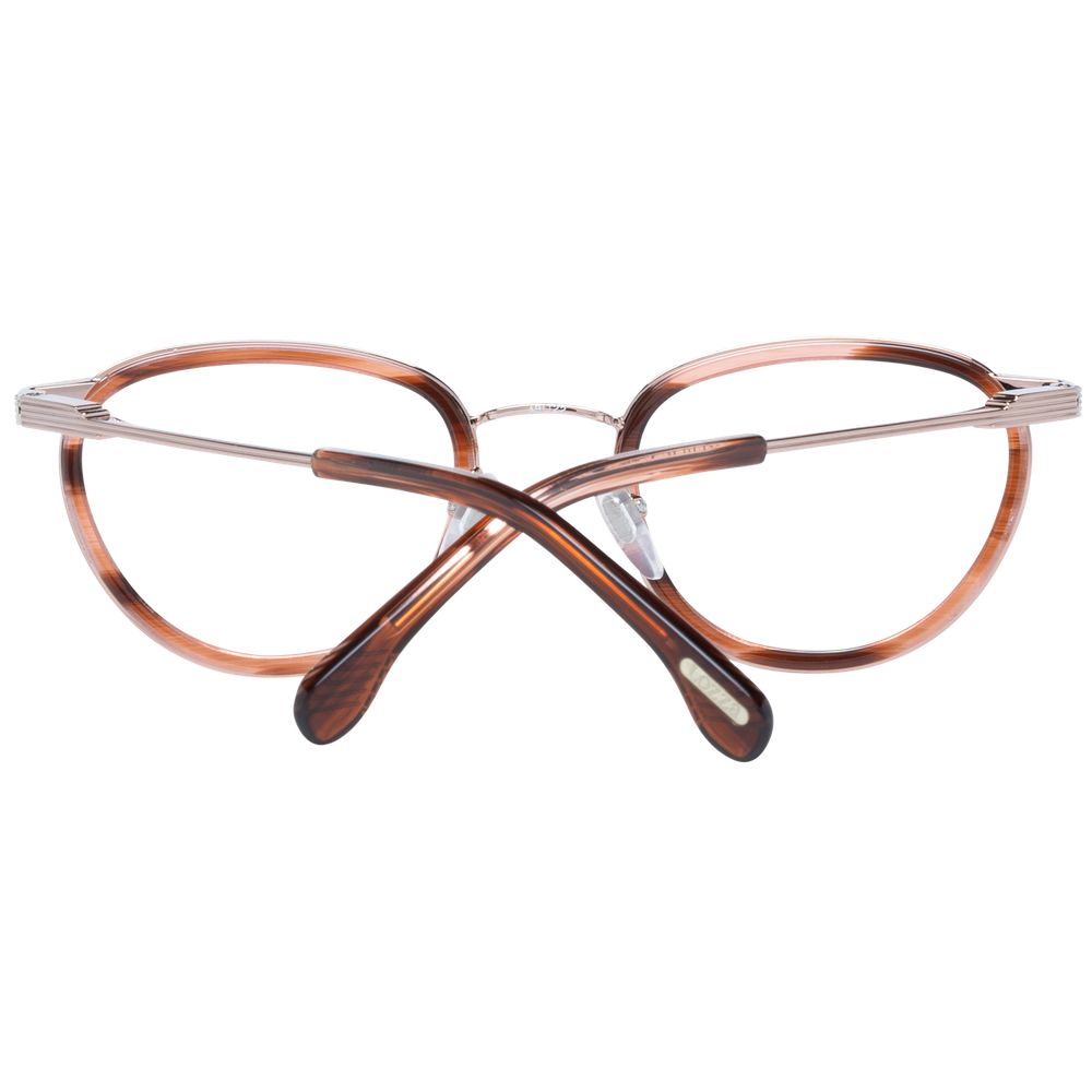 Lozza Brown Metal & Plastic Glasses (Frames)