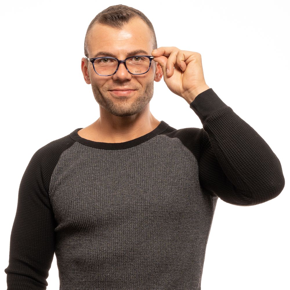 Lozza Blue Plastic Glasses (Frames) | Regal Royce