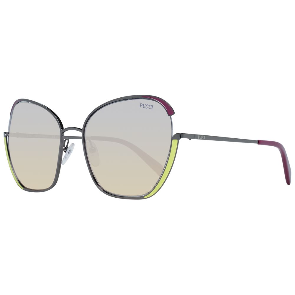 Emilio Pucci Gray Metal Sunglasses | Regal Royce