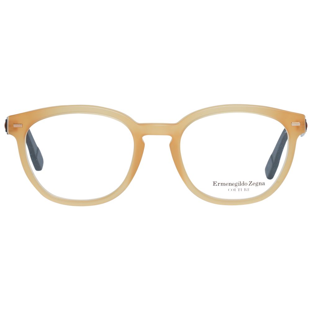 Ermenegildo Zegna Orange Metal & Plastic Glasses (Frames) | Regal Royce