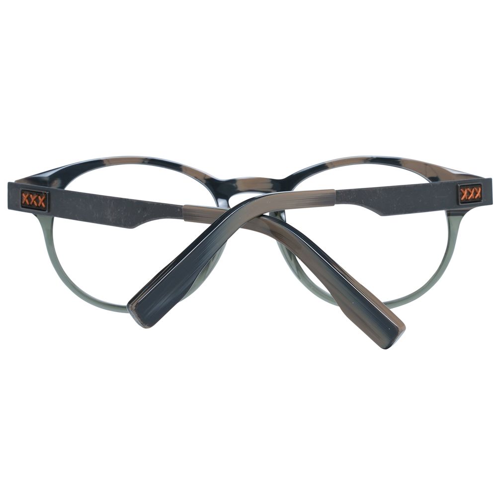 Ermenegildo Zegna Gray Plastic Glasses (Frames) | Regal Royce
