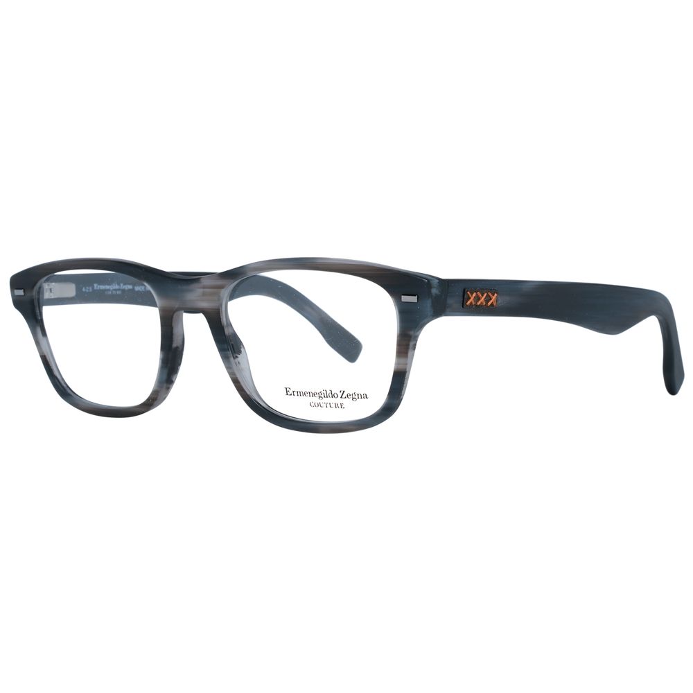 Ermenegildo Zegna Gray Plastic Glasses (Frames) | Regal Royce