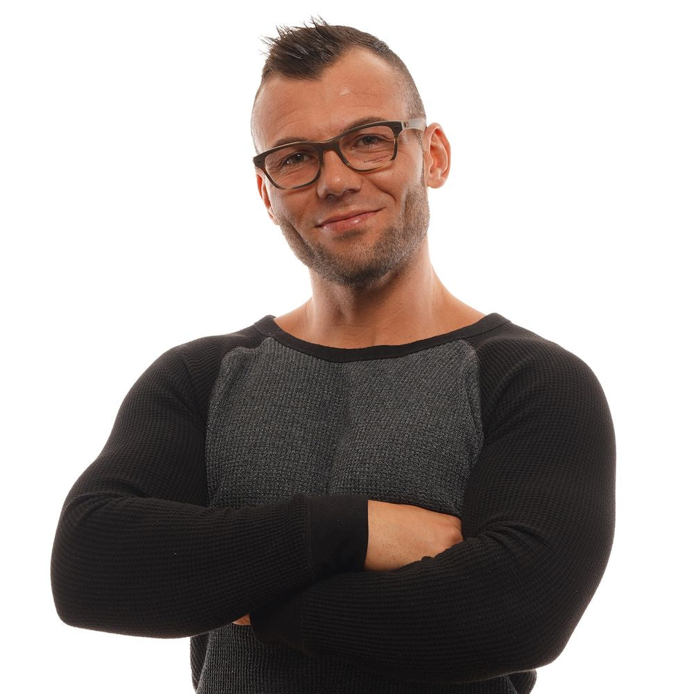 Ermenegildo Zegna Brown Plastic Glasses (Frames) | Regal Royce