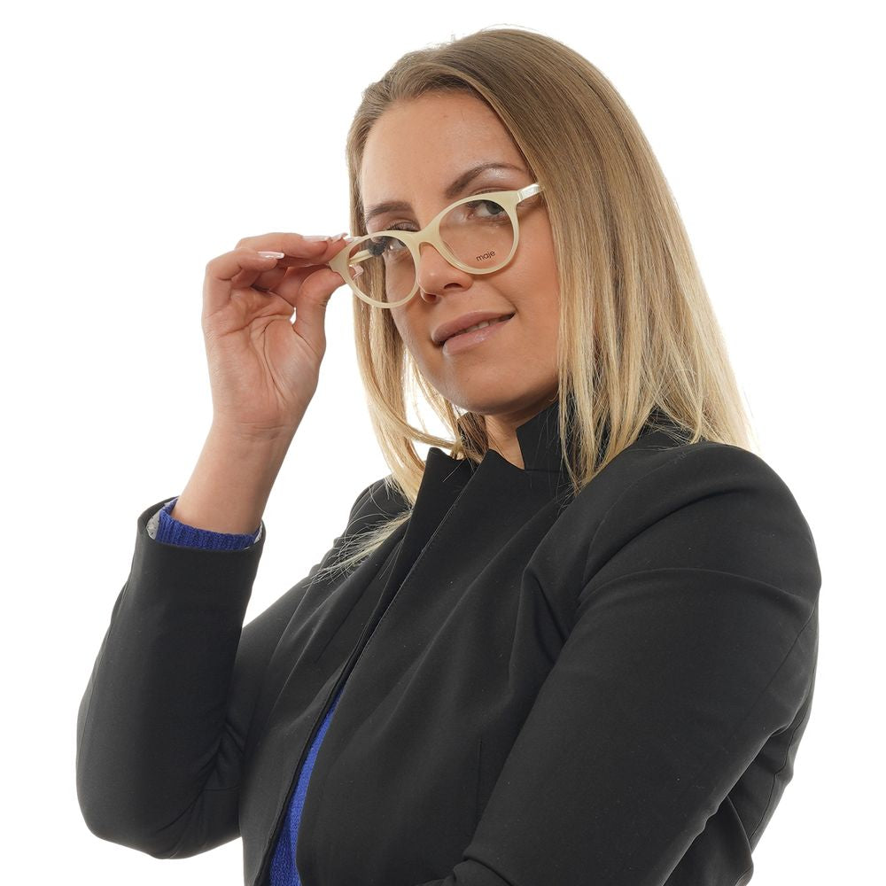 Maje White Acetate Glasses (Frames) | Regal Royce